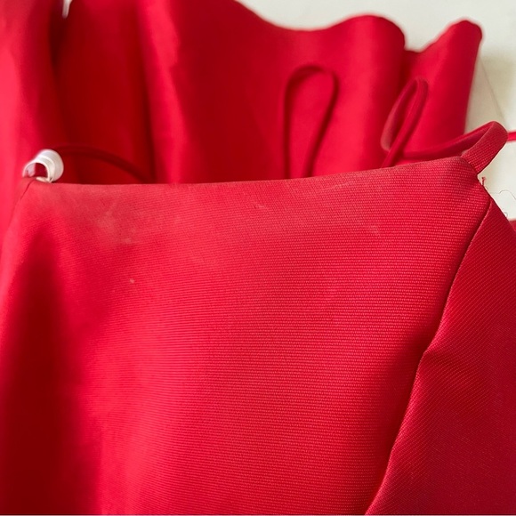 ALYCE PARIS RED DRESS SHORTS HOMECOMING SPAGHETTI STRAPS SIZE 0 - Picture 9 of 12